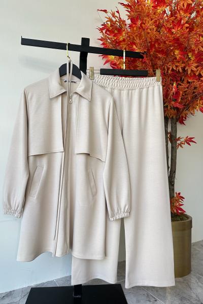 Asude Takım Taş Rengi Taş Rengi