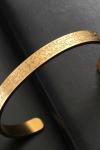 Ayet-el Kürsi Bileklik Gold Gold