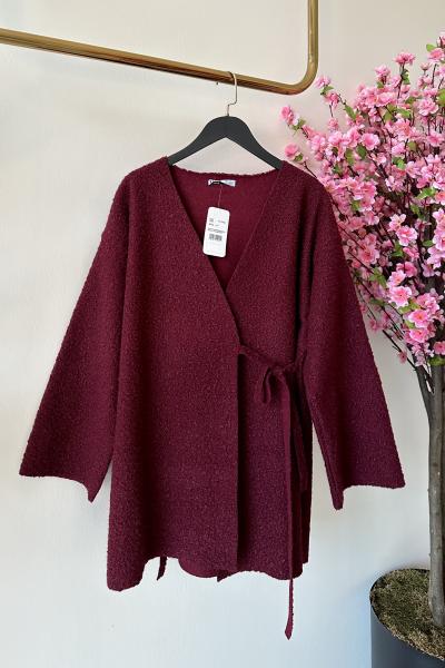 Buklet ceket Bordo Bordo