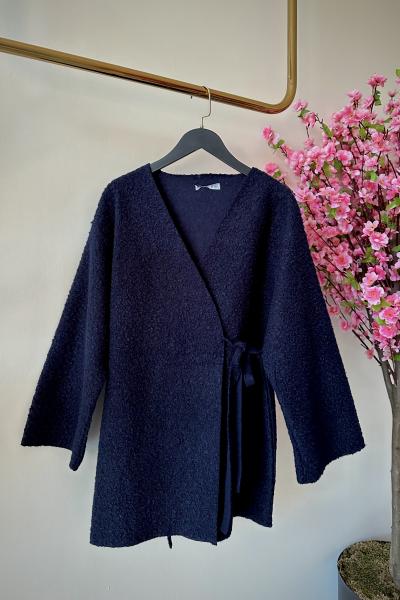 Buklet ceket Lacivert Lacivert