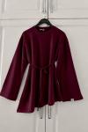 Çapraz Oysho Tunik Bordo