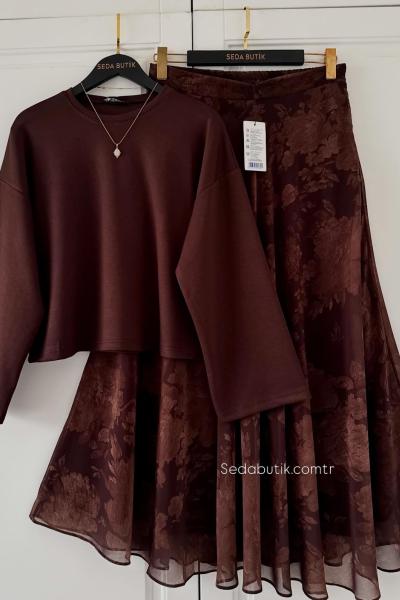 Hanımeli Kombin Acı kahve Acı Kahve