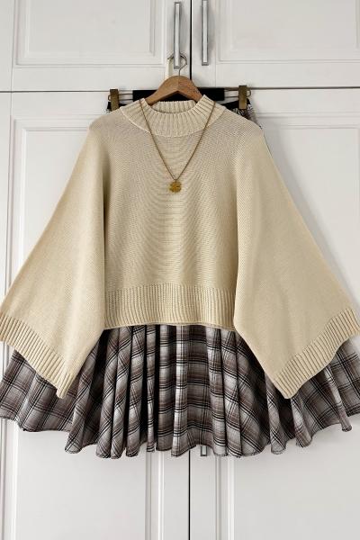 Melinay Takım Ekru Ekru Taba