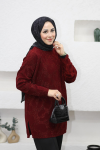 Simli Kazak Bordo Bordo