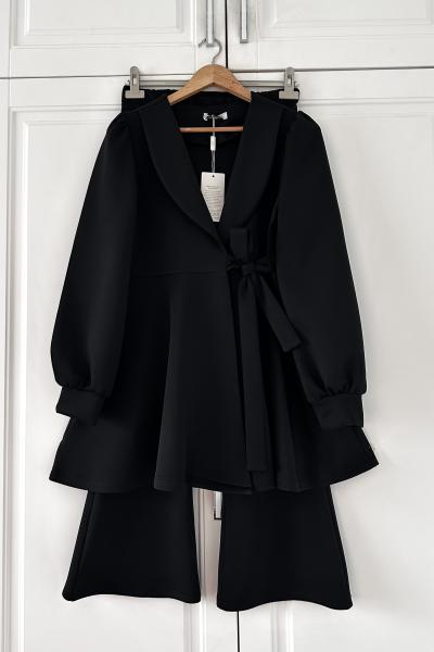 Yandan Bağlamalı Scuba Takım Siyah